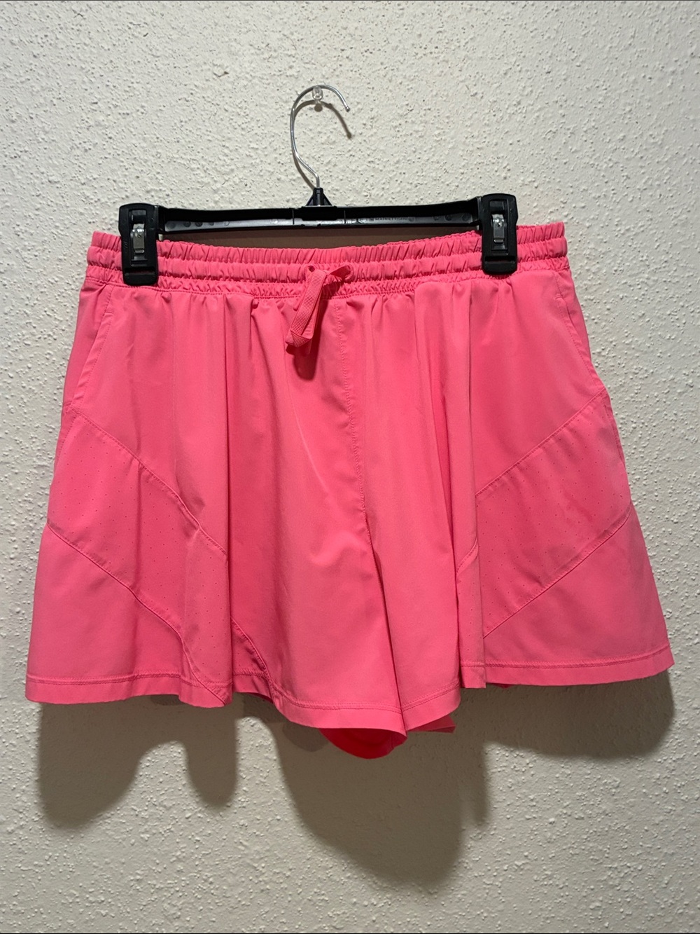 Avia Hot Pink Athletic Skort with Drawstring Waist